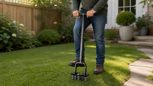 How to Use a Manual Lawn Aerator in a Small Yard
