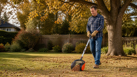 How to Pick Up Acorns Without Bending Over