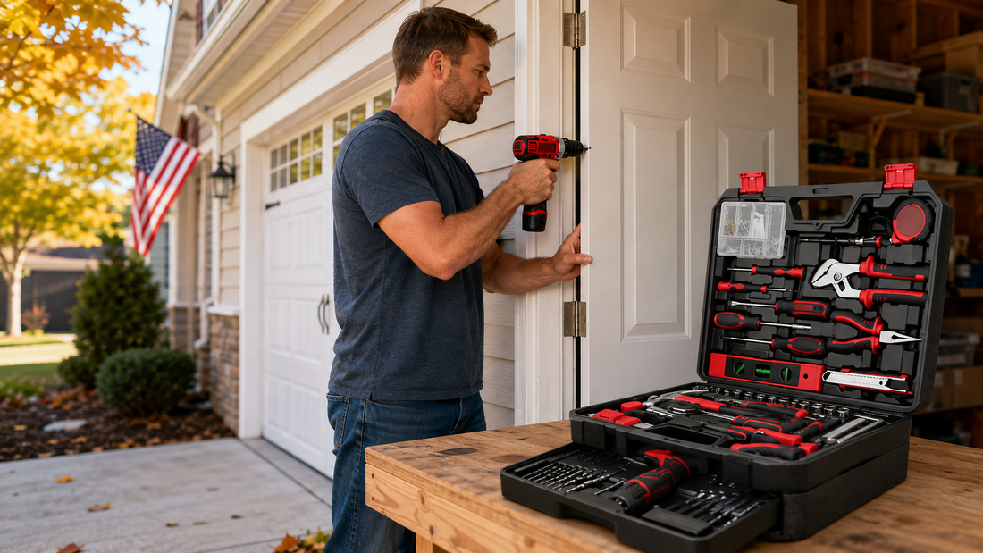 Labor Day weekend home repair with KingTool 276-piece tool kit