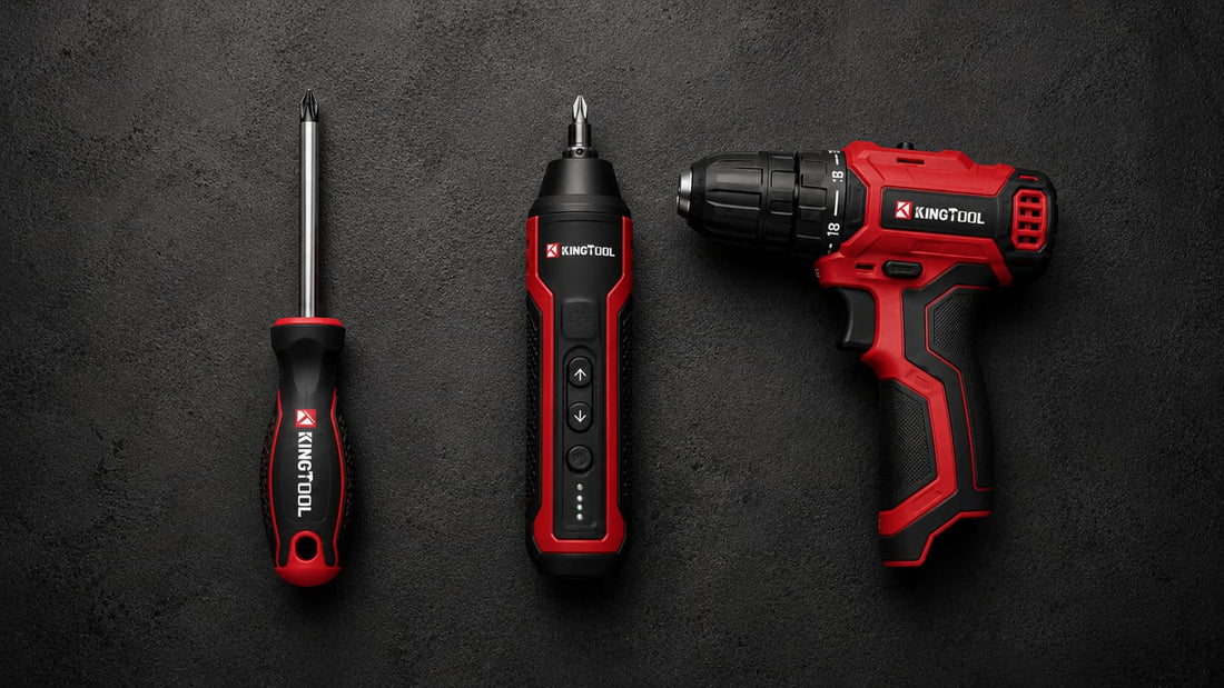 Drill vs. Impact Driver vs. Screwdriver: What Should You Buy First?