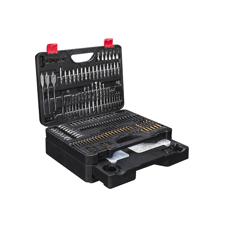 KingTool 400 PCS Drill Bit Set with Slide Drawer Case