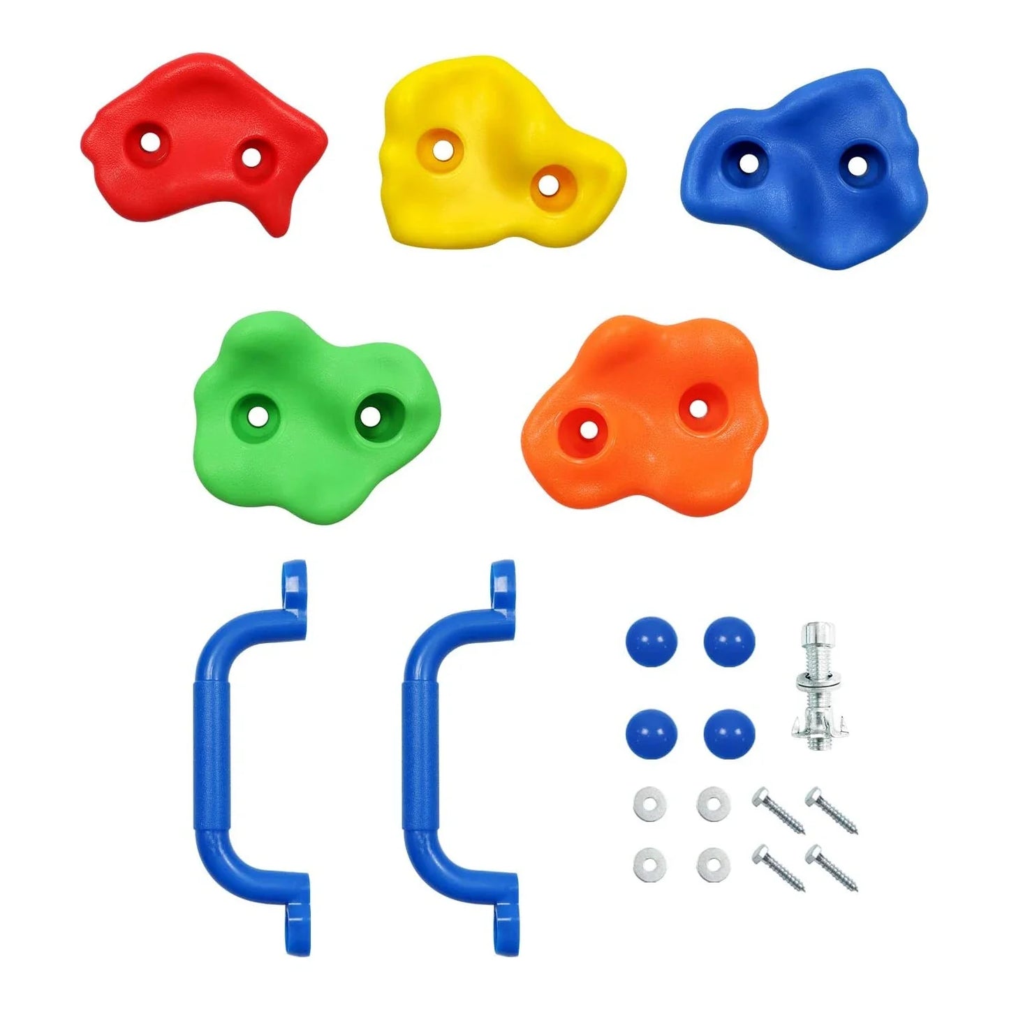 Rainbow Craft 20 Pack Rock Climbing Holds