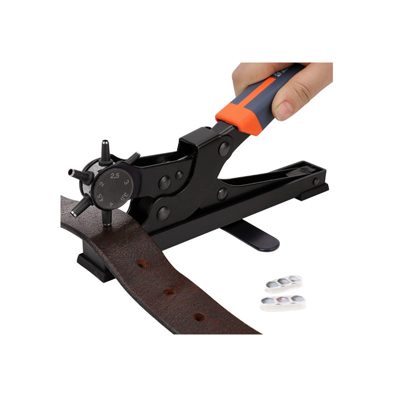 KingTool Desktop Leather Hole Punch Set for Belts & Straps