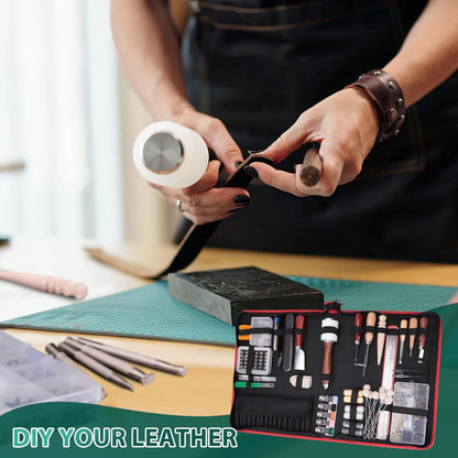 KingTool 386 PCS Advanced Leather Sewing Tools Kit