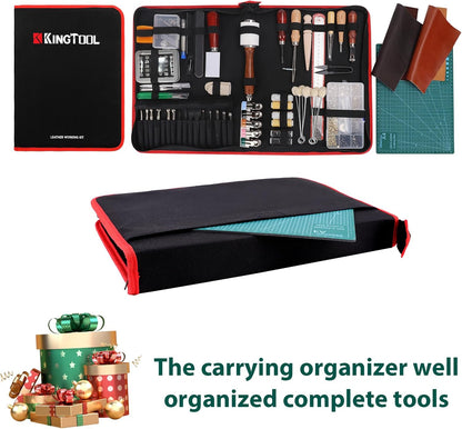 KingTool 386 PCS Advanced Leather Sewing Tools Kit