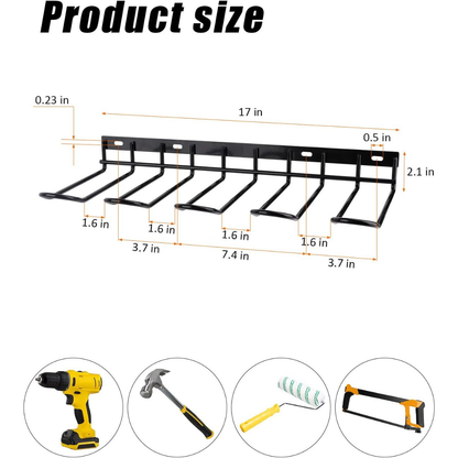 Kingtool 1 Tier Wall Tool Organizer - 40LB Capacity